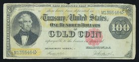 United States 100 Dollars in Gold Coin 1882 Extra Rare

P# 229; # M1355464