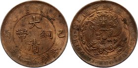 China - Honan 20 Cash 1909

Y# 108; Copper 10.90g