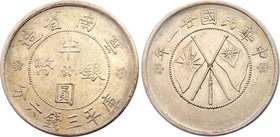 China - Yunnan 50 Cents 1932 (21)

Y# 492; Silver 13.37g; XF