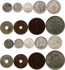 French Indochina Lot of 9 coins 1892 -1941

Interesting selection of small currencies in better conditions. UNC 20 Cent 1937.