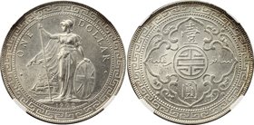 Great Britain 1 Trade Dollar 1902 B NGC MS63

KM# T5; Silver