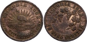 Australia Victoria 1 Penny Token 1862

14.13g 33mm; T. Stokes - Melbourne, Victoria; 100 Collins St. East Melbourne