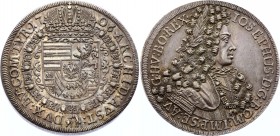 Holy Roman Empire Thaler 1706 Hall (+VIDEO)

Dav# 1018; KM# 1438.1; Joseph I. Hall Mint. Silver, UNC. Original Patina. Very rare in this high grade....