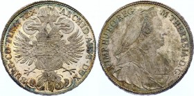 Holy Roman Empire Thaler 1772 SC (+VIDEO)

Dav# 1147, Her# 505; Maria Theresia. 1740-1780. Günzburg Mint. Rare. Silver, UNC, original patina, full m...