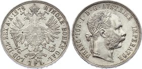 Austria Florin 1878

KM# 2222; Silver; Franz Joseph I; UNC-
