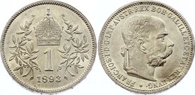 Austria 1 Corona 1893

KM# 2804; Silver; Franz Joseph I; UNC