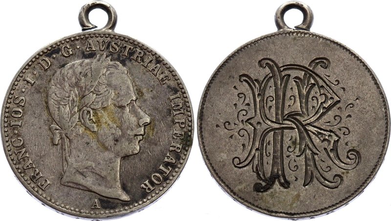 Austria-Hungary Franz Joseph I Medal "KR" (ND) A - Wien

5g 23mm