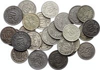Austria Lot of 26 Coins

10 & 20 Kreuzer 1892-1918; XF-UNC