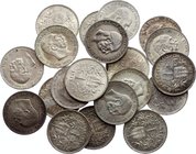 Austria Nice Lot of 20 Coins

1 Corona 1912-1916; Silver; Mostly AUNC-UNC; Some Coins are with Nice Patinas