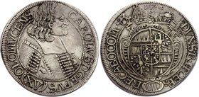 Bohemia Olomouc 15 Kreuzer 1676

KM# 231.2; Silver; Karl II von Liechtenstein-Kastelkorn