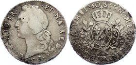 France Ecu 1760

KM# 518; Silver; Louis XV