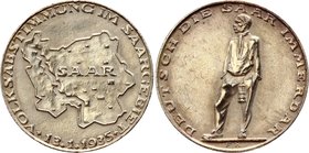 Germany - Third Reich Medal "Josef Killensberger, Saarland Reunification" 1935

Silver (.999) 21.58g 36mm