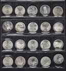 Germany Lot of 20 Coins

5 Mark 1969-1979; Silver; Almost all Coins are with Different Motives