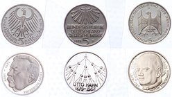 Germany Lot of 3 Coins

5 Mark 1975 J & 1978 D & 1979 G; With Silver Proof; Different Motives; Comes in Original Bank Package
