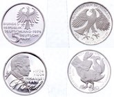 Germany Lot of 2 Coins

5 Mark 1974 D & 1976 D; Silver Proof; Different Motives; Comes in Original Bank Package