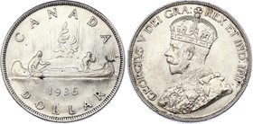 Canada 1 Dollar 1936

KM# 31; Silver; UNC