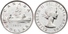 Canada 1 Dollar 1954

KM# 54; Silver; Elizabeth II