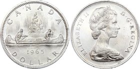 Canada 1 Dollar 1965

KM# 64.1; Type A3; Silver; Elizabeth II; UNC
