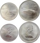 Canada Lot of 2 Coins

5 & 10 Dollars 1976; Olympic Games in Montreal 1976; Different Motives