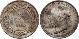 Canada Newfoundland 50 Cents 1990

KM# 6; Silver; Victoria