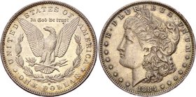 United States Morgan Dollar 1884 O

KM# 110; Silver, AUNC.