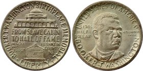 United States Half Dollar 1946

KM# 198; Silver; Booker T. Washington Memorial