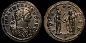 Ancient World Roman Empire AR Antoninianus 272 -274 AD

Aurelian; RIC-48 P; Copper 4.14g;IMP AVRELIANVS AVG, radiate, cuirassed bust right / IOVI CO...