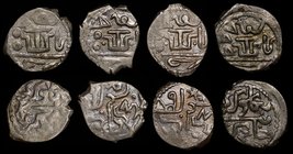 Russia Khanate of the Crimea Lot of 4 Coins Aqche 1494 - 1495 AH 899-900

Mengli Giray I; Silver 0.66g, 0.61g, 0.7g, 0.68g; Mint Kafa (Feodosia)