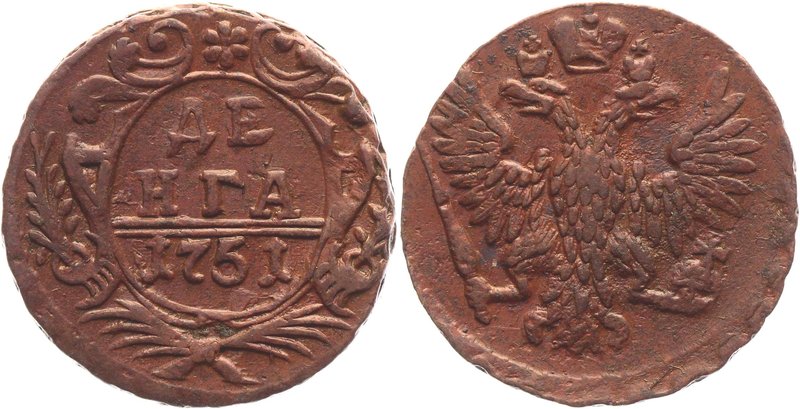 Russia Denga 1751

Bit# 411; Copper 7,5g.; High Relief