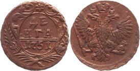 Russia Denga 1751

Bit# 411; Copper 7,5g.; High Relief