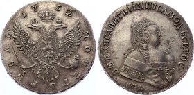 Russia 1 Rouble 1752 ММД Е

Bit# 125; 3,5 Roubles by Petrov. Silver, AUNC. Not common.