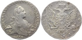 Russia 1 Rouble 1766 СПБ TI АШ

Bit# 195 ; Silver 24,4g; Rare