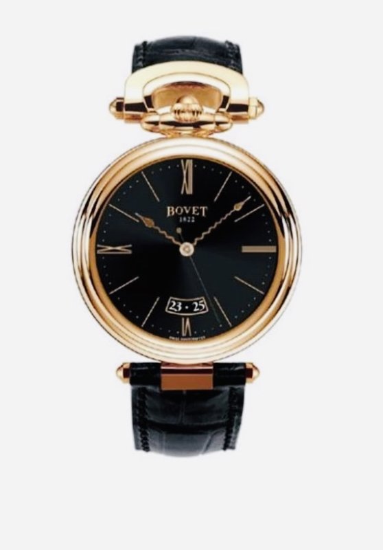 Bovet Chateau de Motiers

Brand name: Bovet

Body material: Pink gold

Bracelet ...