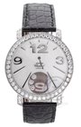 Chopard Happy Diamonds WG

Brand name: Chopard

Body material: White gold

Bracelet material: Silver

Shape: Circle

Mechanism type: Quartz

Water res...