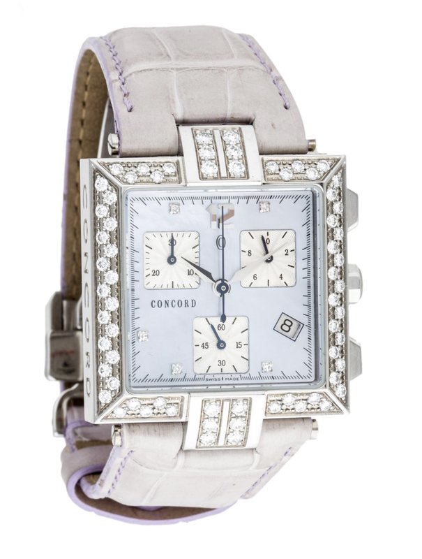 Concord La Scala Ladies Chronograph

Brand name: Concord

Body material: Steel

...