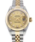 Rolex DateJust Lady Two-tone

Brand name: Rolex

Body material: Gold / Steel

Bracelet material: Gold / Steel

Shape: Circle

Mechanism type: Mechanic...