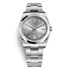 Rolex Oyster Perpetual Grey Dial

Brand name: Rolex

Body material: Steel

Bracelet material: Steel

Shape: Circle

Mechanism type: Mechanical self wi...