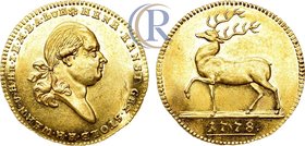 Germany. Grafschaft Stolberg. Graf Heinrich Ernst II. zu Stolberg-Wernigerode. Ducat 1778, gold. Германия. Графство Штольберг. Граф Генрих Эрнст II Шт...