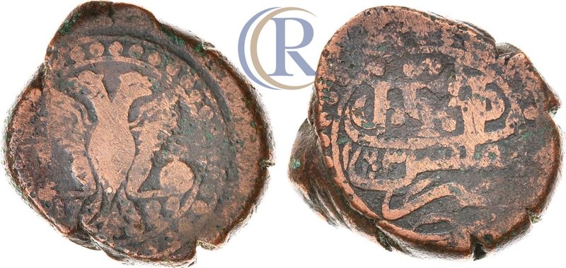 Бисти 1787 года. Russia. bisti 1787 Медь. 17,85г. Для Грузии. Тифлисский монетны...