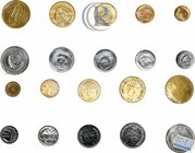 Годовой набор монет 1972 года. ГБ СССР Ленинградский монетный двор. Гибкий пластик. В набор входят: бронзовый жетон ЛМД, 1 рубль, 50 копеек, 20 копеек...