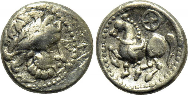 EASTERN EUROPE. Imitations of Philip II of Macedon (3rd century BC). Drachm. "Da...