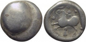 EASTERN EUROPE. Imitation of Philip II of Macedon. Tetradrachm (3rd/2nd century BC). "Cotini/Buckelavers" type.