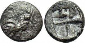 THRACE. Dikaia. Trihemiobol (Circa 480-450 BC).