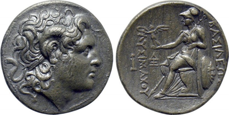 KINGS OF THRACE. Lysimachos (305-281 BC). Tetradrachm. Lampsakos. 

Obv: Diade...