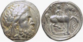 KINGS OF MACEDON. Philip II (359-336). Tetradrachm. Amphipolis.