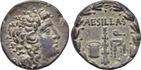 MACEDON AS ROMAN PROVINCE. Aesillas (Quaestor, circa 95-70 BC). Tetradrachm.
