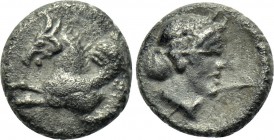ASIA MINOR. Uncertain. Hemiobol (4th century BC).