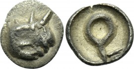 ASIA MINOR. Uncertain. Tetartemorion (Circa 4th century BC).