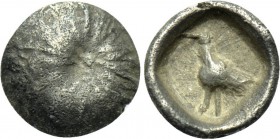 ASIA MINOR. Uncertain. Tetartemorion (Circa 5th century BC).