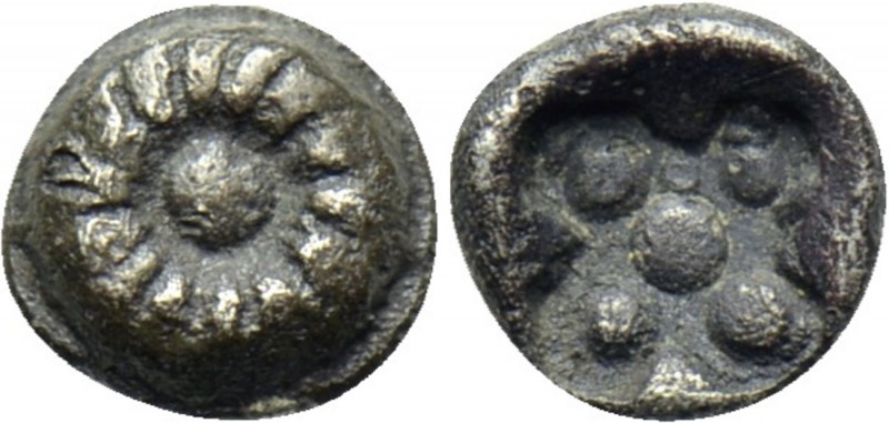 IONIA. Uncertain. Hemitetartemorion or 1/96 Stater (Late 6th-early 5th century B...
